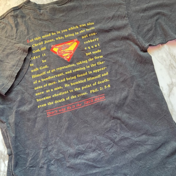 Vintage Superman S Jesus Tee - Picture 3 of 5